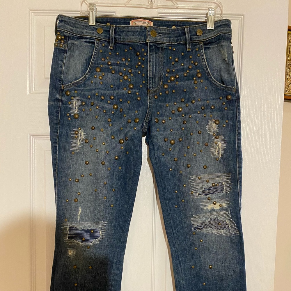 Guess studded jeans denim
